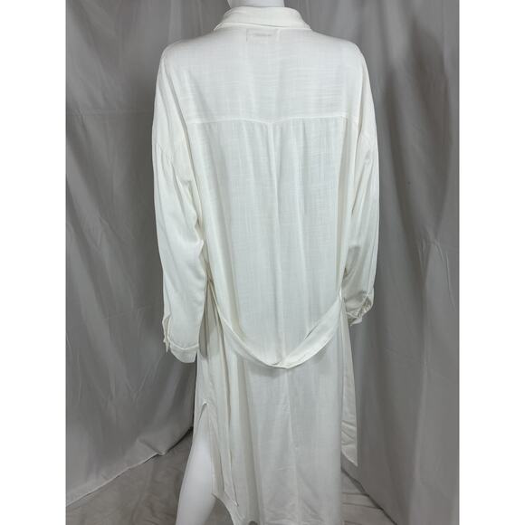 Lspace 'Barcelona' White Viscose Dress Size M / L - Picture 3 of 4